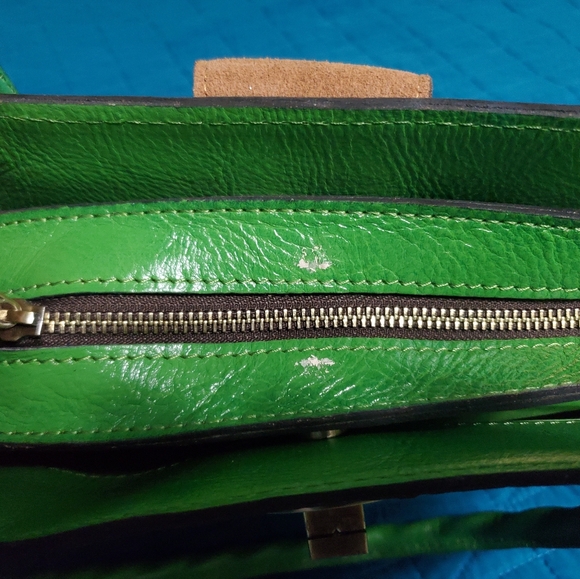 🌿Patricia Nash Rosina Tooled Leather Satchel - Picture 7 of 10